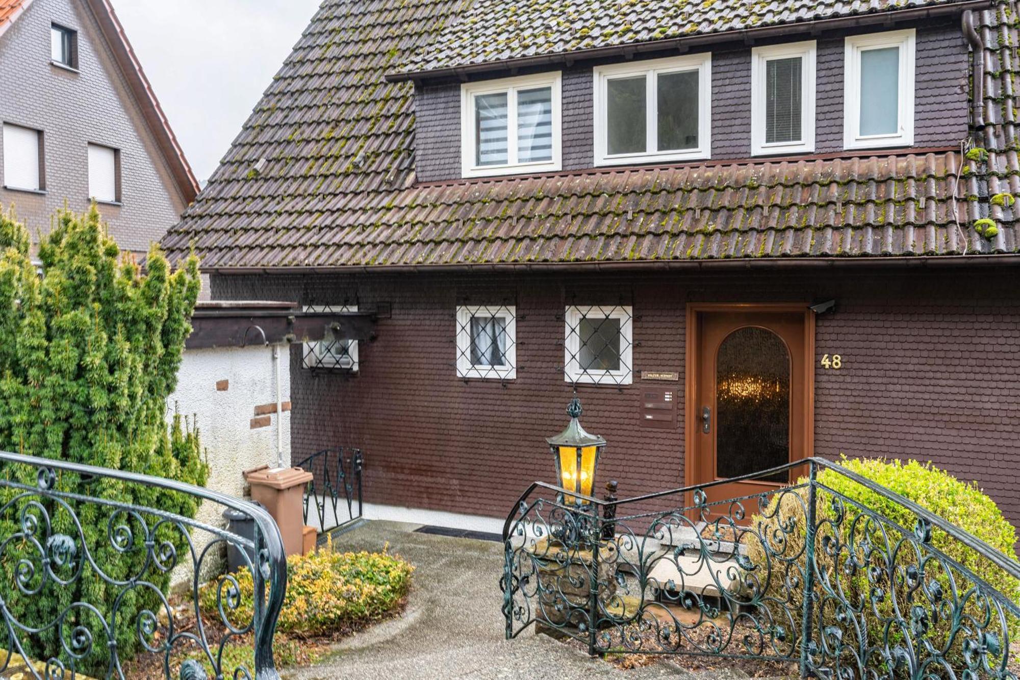 Ferienhaus Burghalde Mit Sauna Alpirsbach Exteriör bild
